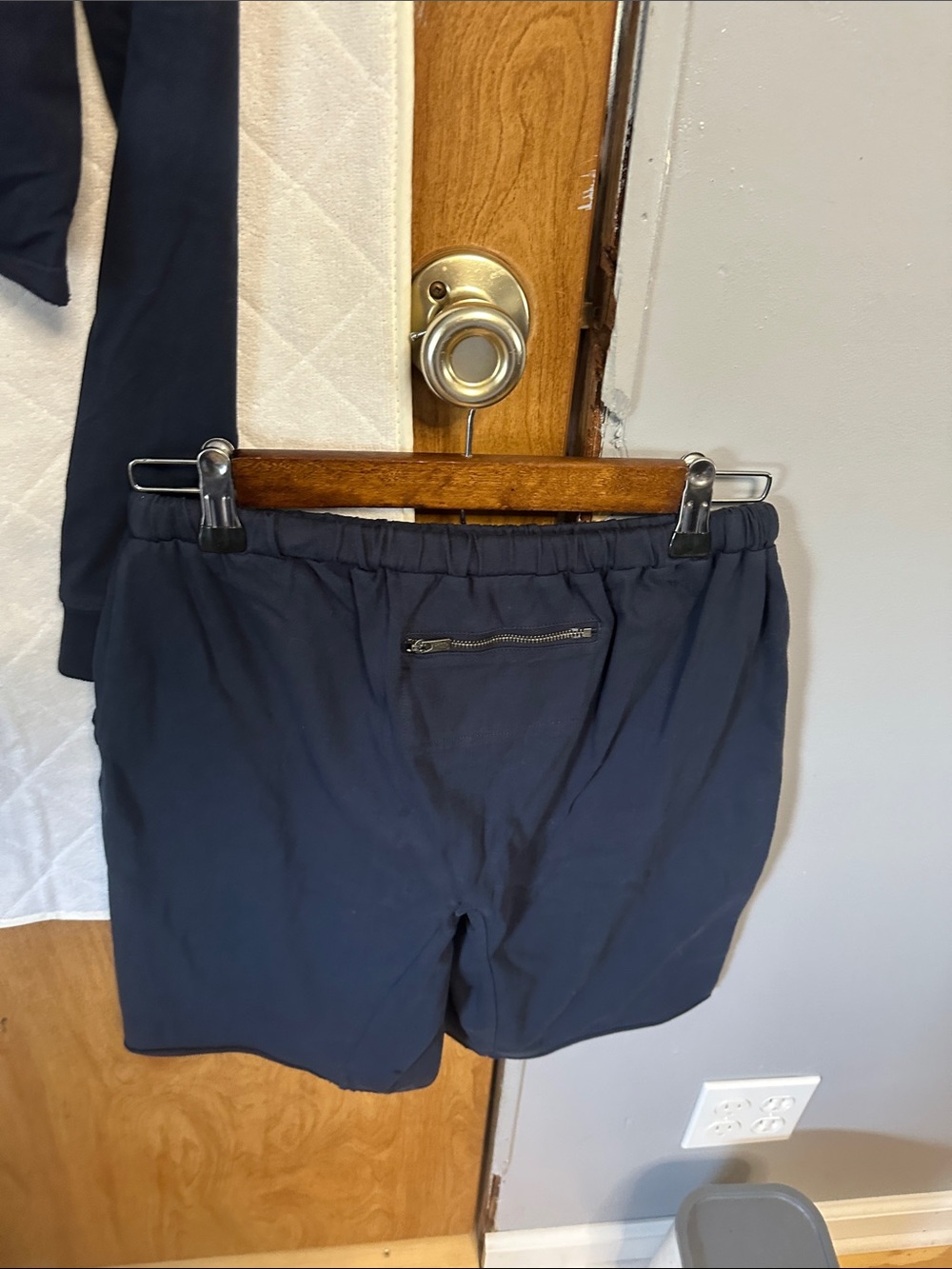FP Movement by Free People Navy Off-Shoulder Crop Top - Picture 4 of 6